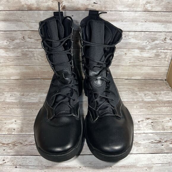 Size 15 Nike SFB Special Field 2 8" Tactical Black Military Men Boots AO7507-001 - Picture 2 of 6